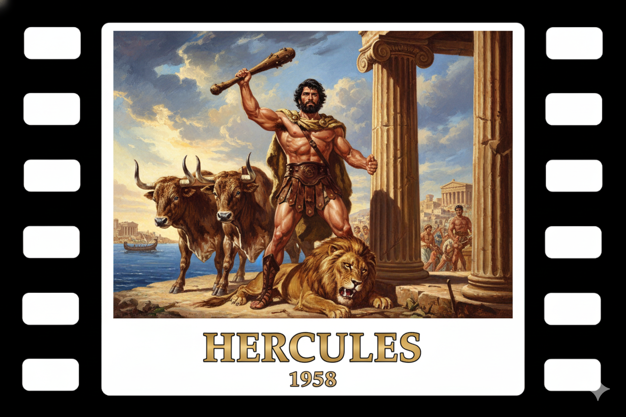 YouTubeで「ヘラクレス(1958年)」を見る前に知っておきたい情報まとめ